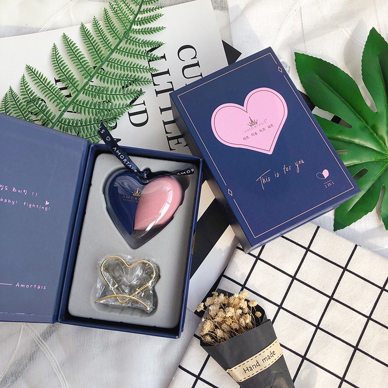 尔木萄心悦美妆蛋超软不吃粉爱心化妆彩妆蛋尔木葡干湿两用粉扑女,淘宝优惠券,粉丝福利购,淘宝优惠卷