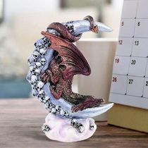 Creative Moonlight Dragon Skull Style Figurines Dragons