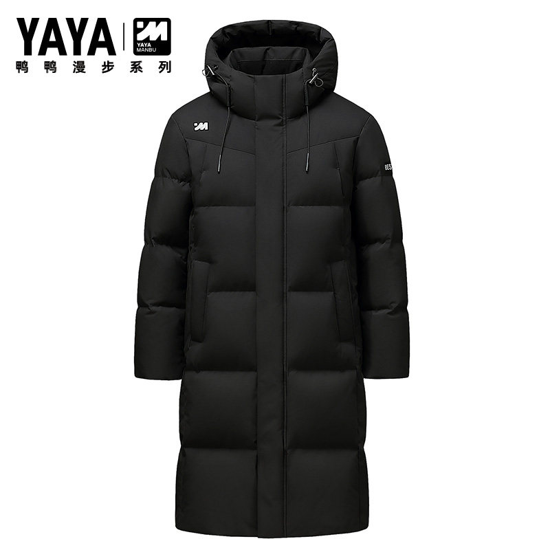 漫步系列鸭鸭情侣羽绒服男中长款冬季休闲连帽极寒保暖加厚外套女,淘宝优惠券,粉丝福利购,淘宝优惠卷