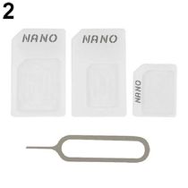 Stand 3 in 1 NanoSIM Card to Micro SIM Card to Standard SIM