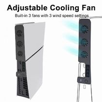 High Speed Console Cooling Fans for PS5 Slim Console Fast