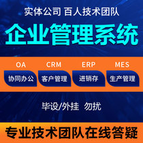 Custom Development Enterprise Management System Oa Office Crm Customer Erp Contract Project Stock Order Software App