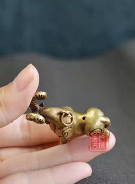 复古黄铜十二生肖汽车