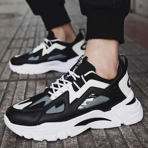 Tide, демисезонные туфли, модная трендовая универсальная спортивная обувь для отдыха, осенние, тренд сезона, в корейском стиле, подходит для подростков