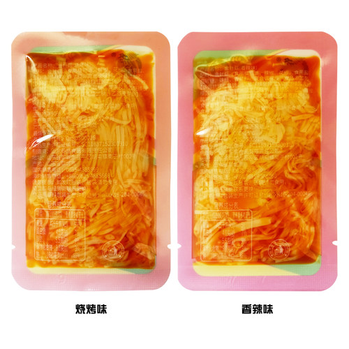 冬盛金针菇香辣烧烤味开袋即食下酒菜零食小包装下饭菜咸菜小吃 - 图2