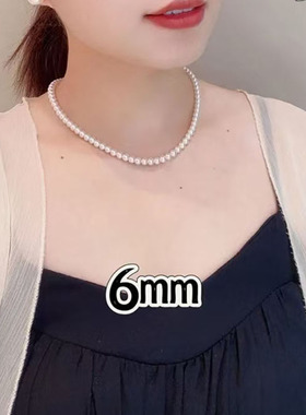 女轻奢小众锁骨链银礼物送妈妈