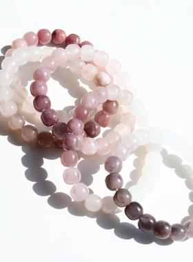 金丝玉紫罗兰渐变手串