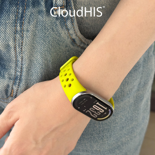 CLOUDHIS适用小米手环8表带新款9运动10手环硅胶腕带八代nfc版创意柔软亲肤透气个性男女生替换配件十代 - 图3