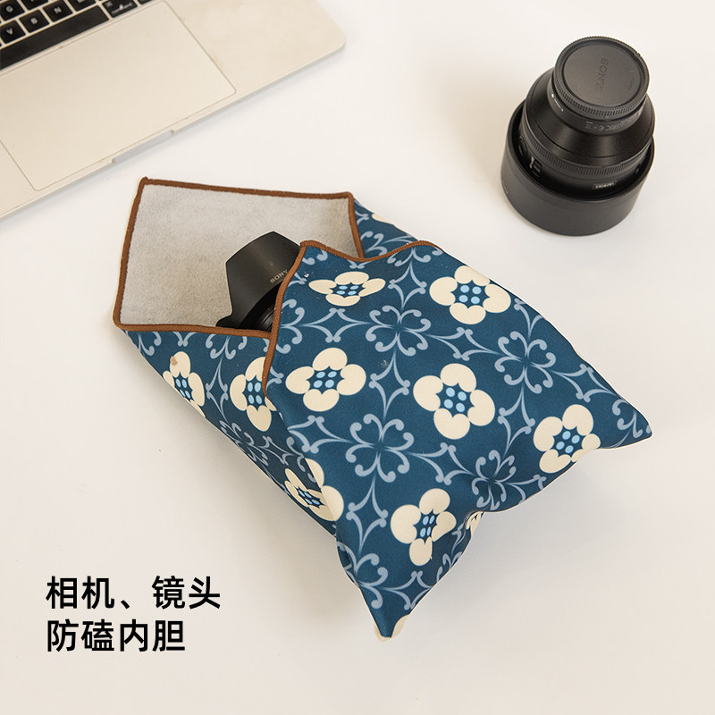 一拾一原创多功能百贴布便携魔术自粘布化妆包微单相机收纳洗漱包,淘宝优惠券,粉丝福利购,淘宝优惠卷