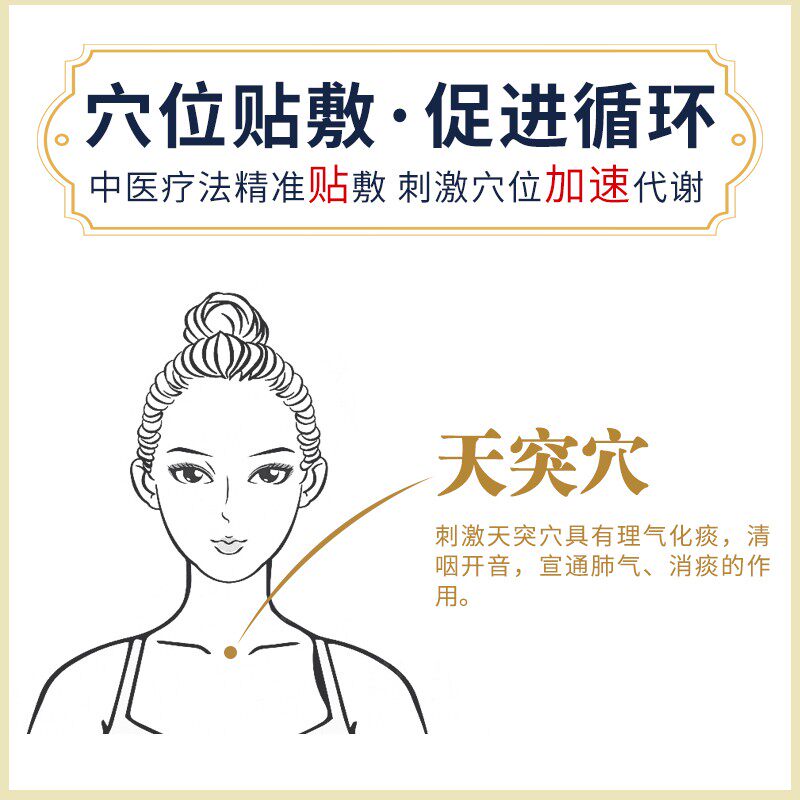 李时珍中医药咽扁康冷敷贴咽慢性 祖医堂李时珍膏药贴（器械）