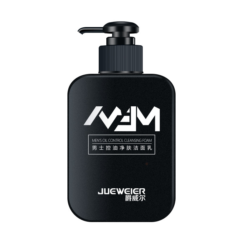 爵威尔男士控油毛孔清补水洗面奶 爵威尔男士洁面