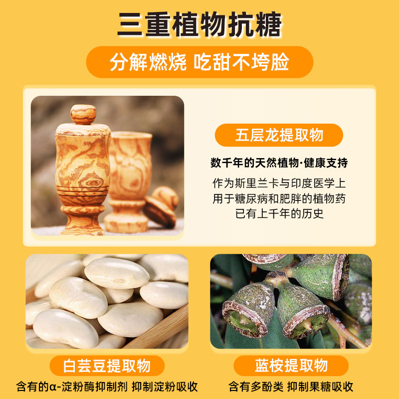日本shuui修意糖油盐热控片减抗糖 VitalNova维奥海外丽人海外膳补