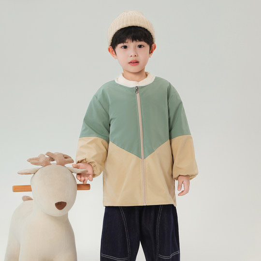 Children's waterproof and dirt-proof eating bib