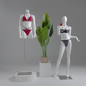 ZZ8N boutique underwear model display stand women full body push up dummy mannequin mannequin underwear bra ແມ່ຍິງເຄິ່ງຫນຶ່ງ