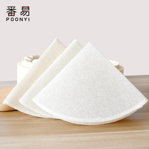 蒸笼布A1pn008-蒸馒头蒸包子点心不粘家用棉纱布笼屉布圆形纸 - 图2