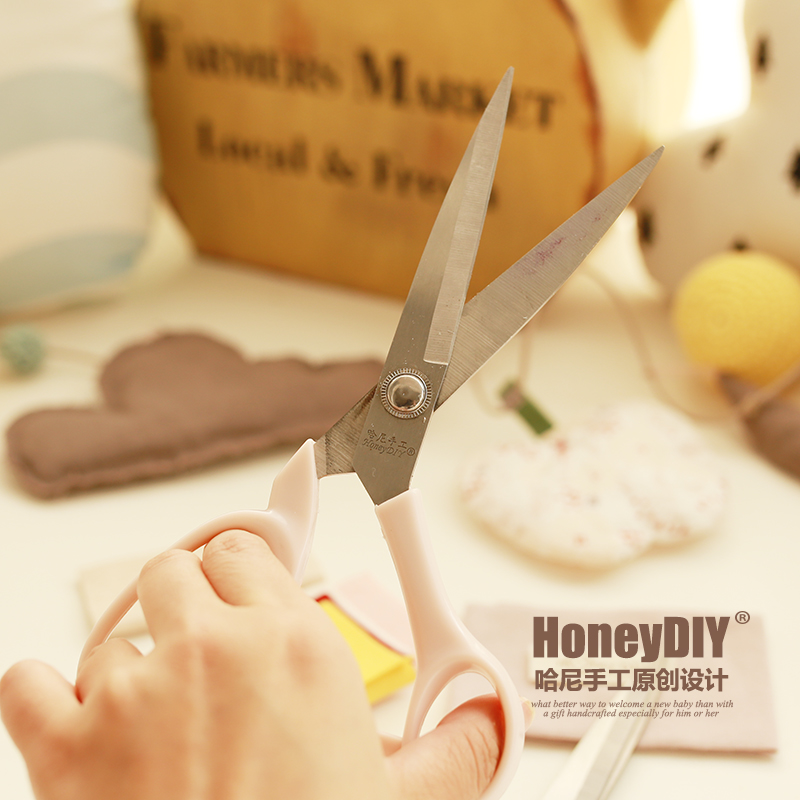 honey DIY 缝纫剪刀手工剪刀diy缝纫(颜色需备注） - 图1