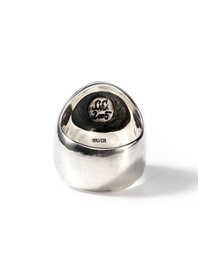 MADCULT男925银骷髅元素戒指