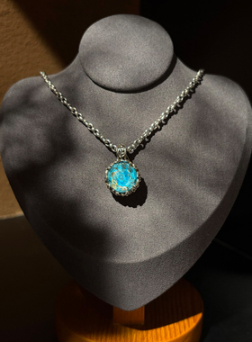 GEROCHRISTO古典感圆形宝石吊坠