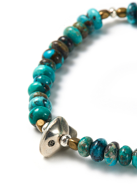 SUNKU手工日系复古松石手链男女