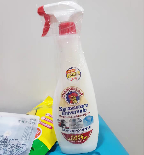 进口大公鸡油烟机清洗剂重油污净油污渍强力厨房清洁剂600ml*6瓶 - 图2