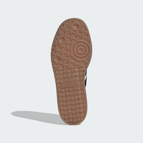 adidas阿迪达斯复古T头鞋三叶草SAMBAE白色厚底德训女板鞋JI1349 - 图3