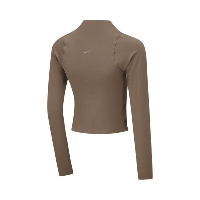 Nike耐克女子速干长袖上衣瑜伽健身训练运动T恤打底衫FN3023-233 - 图0