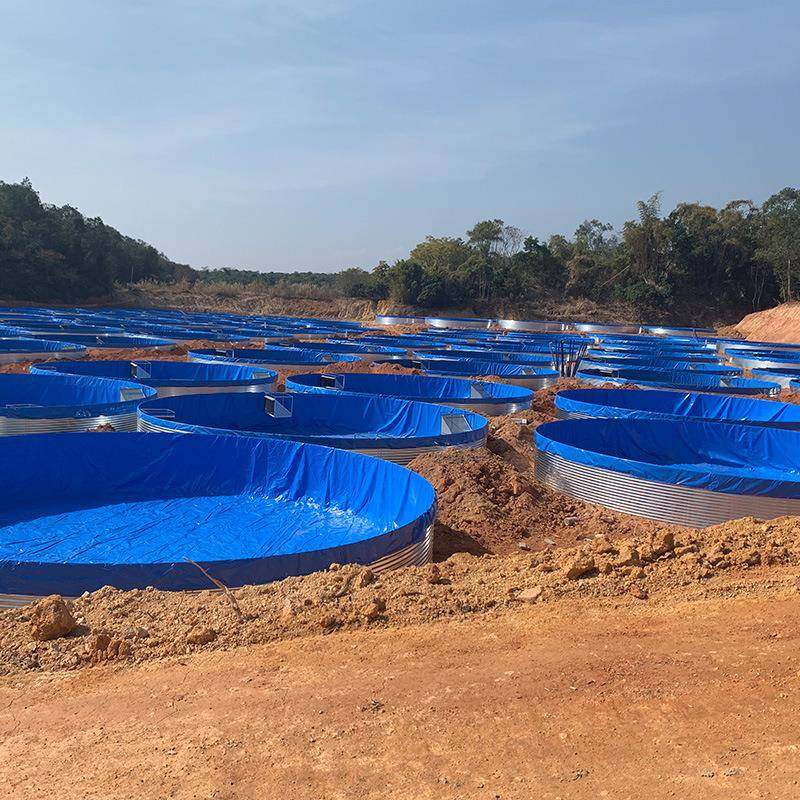 户外高密度养殖池圆形镀锌板帆布水池加厚篷布鱼池果园灌溉蓄水池,淘宝优惠券,粉丝福利购,淘宝优惠卷