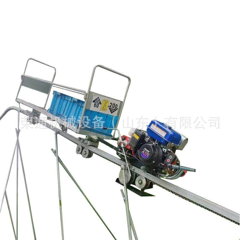 农用运输轨道车山地茶园果园单轨运输车爬坡载物汽油运输机,淘宝优惠券,粉丝福利购,淘宝优惠卷