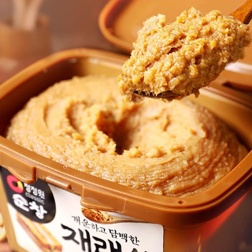 清净园韩国原味大酱黄豆酱韩式大酱汤专用酱正宗东北农家豆瓣酱 - 图1