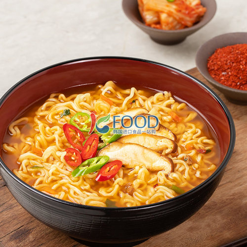 韩国进口农心辛拉面原装速食方便面泡面香菇牛肉袋装面食韩式正宗 - 图1