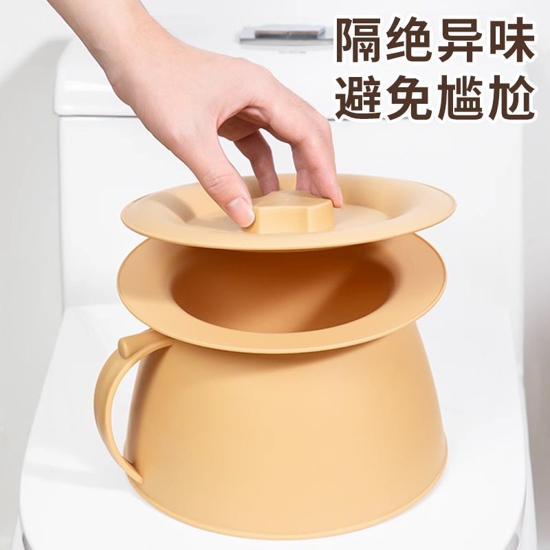 带盖痰盂加厚痰盂儿童尿桶坐便器老人便盆塑料宝宝马桶婴卫生尿盆_虎窝淘