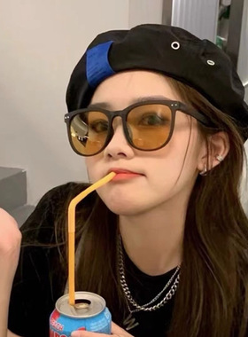 2026新款可折叠太阳镜女时尚百搭偏光弹簧腿墨镜太阳镜显脸小眼镜