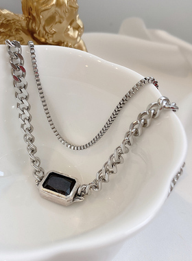 正靓钛钢女项链小众时尚