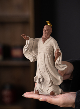 秦始皇摆件中式陶瓷雕像历史人物兵马俑纪念品家居办公室桌面摆设