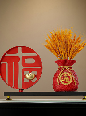 马上有福摆件2026招财乔迁新年