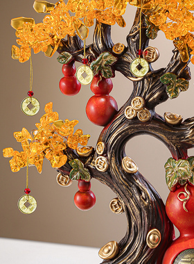 五福临门发财树招财摆件新年礼物