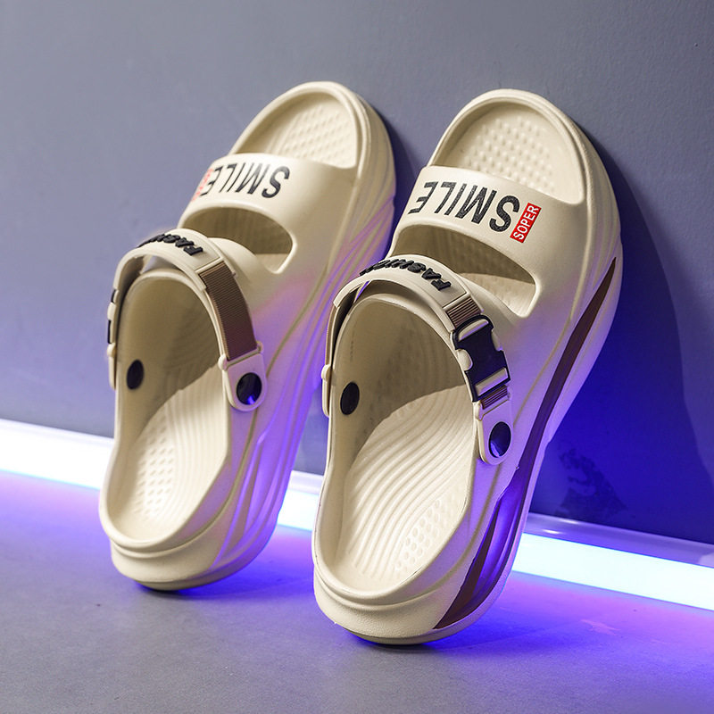 晋江雅望女鞋夏季潮流厚底拖鞋两用透气凉拖鞋家居户外休闲沙滩鞋,淘宝优惠券,粉丝福利购,淘宝优惠卷