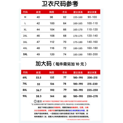 卫衣定制连帽圆领餐饮工作服儿童印logo字diy班服订制做大码长袖 - 图0