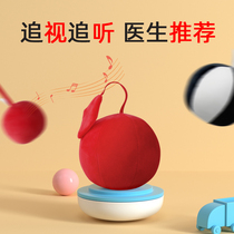 Baby vision training red ball for 0-3 months newborn baby treasure visual pursuit of red early education Puzzle Toy
