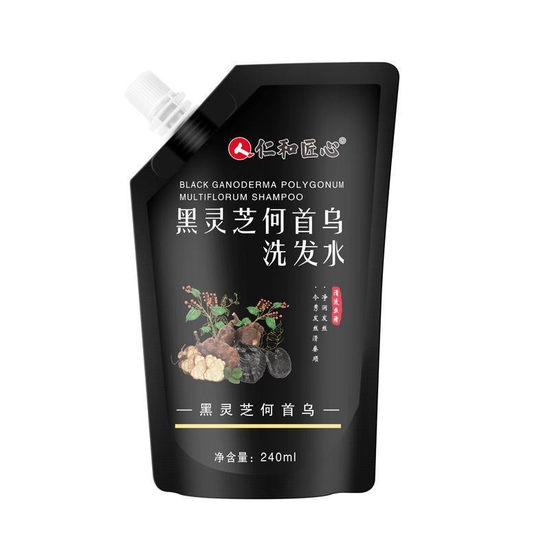 仁和匠心-黑灵芝何首乌洗发水240ml-图2