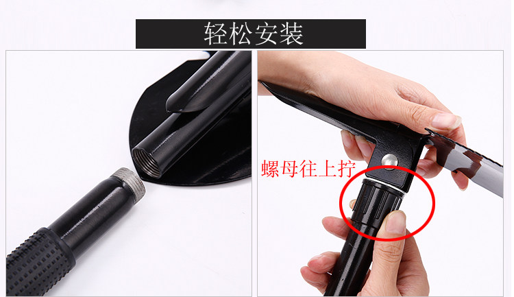 工兵铲兵工铲铲子多功能户外钓鱼车载铁锹锰钢车用野外折叠便捷式,淘宝优惠券,粉丝福利购,淘宝优惠卷