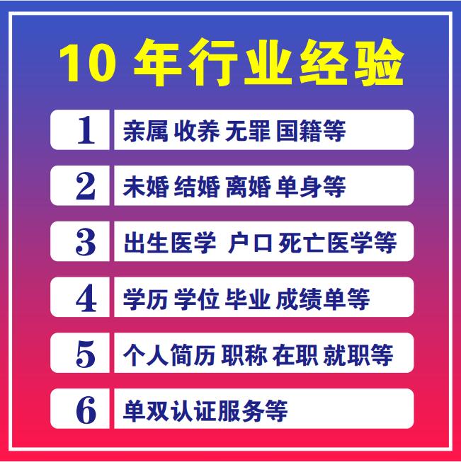 公证翻译亲属关系出生驾照学历成绩结婚证户口留学无犯罪海牙认证 - 图0