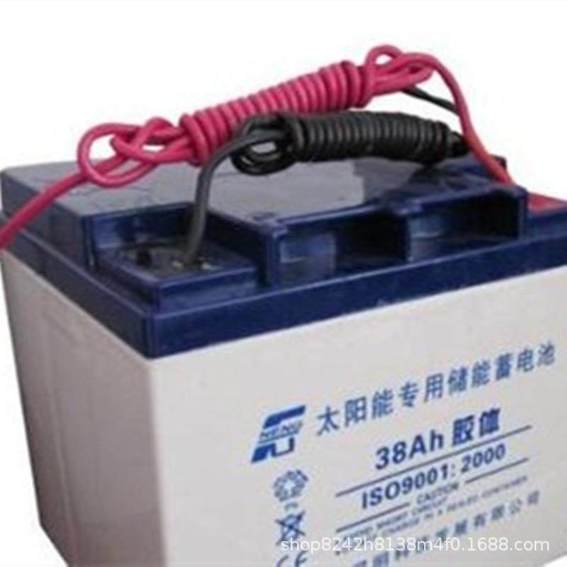 6-GNJ-38太阳能后备储能 光伏蓄电池12V38AH现货,淘宝优惠券,粉丝福利购,淘宝优惠卷