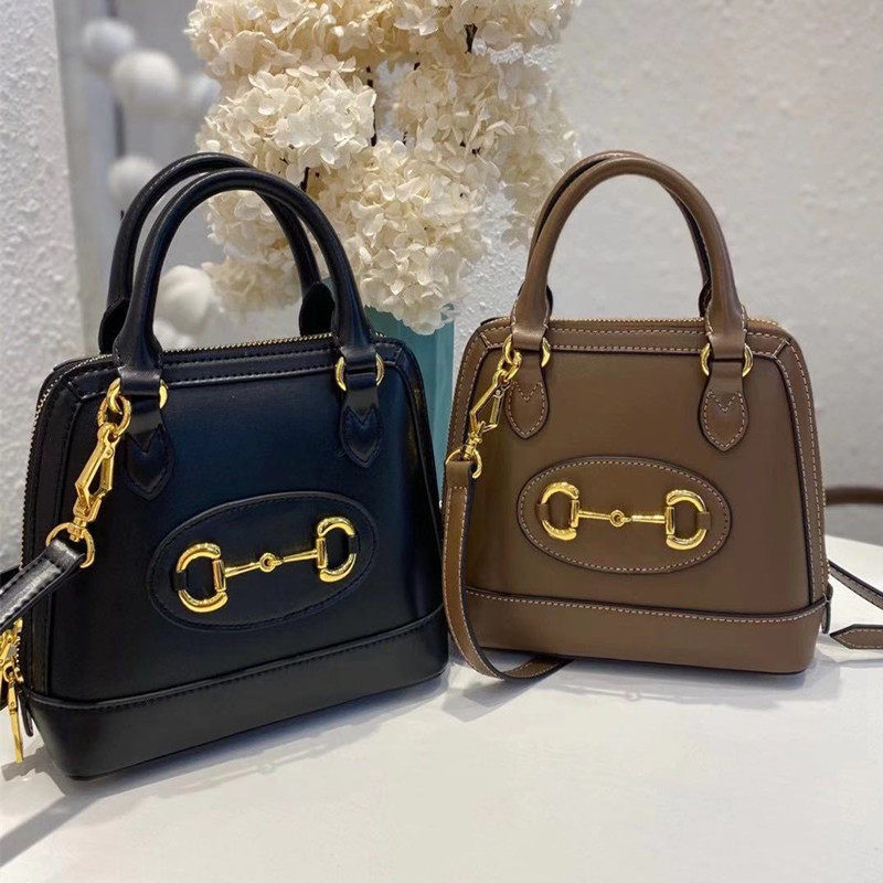 2021新款真皮小号百搭单肩感贝壳包 妃师女士包袋