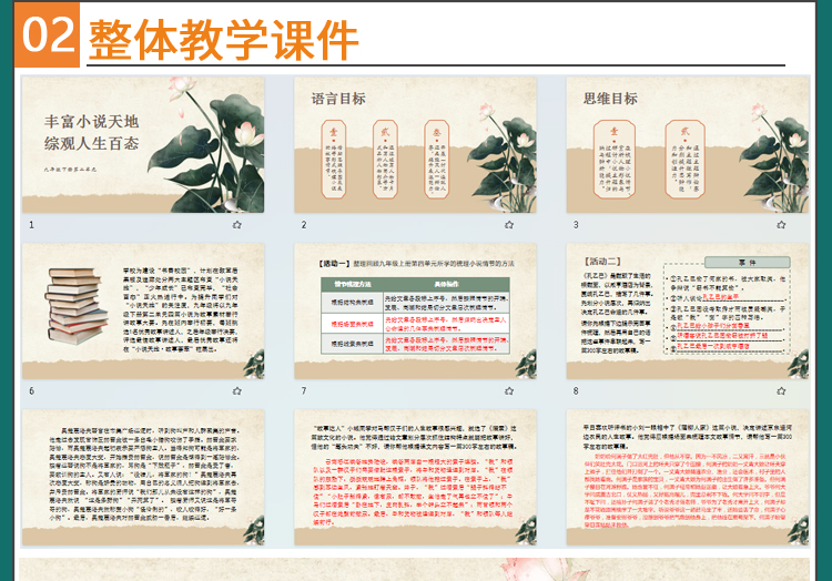 初中语文大单元整体教学设计备课七八九年级上下册学习任务群作业-图3