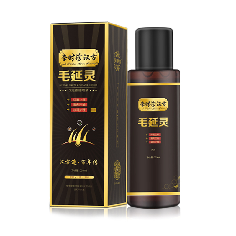 百年御身堂李时珍jq毛囊炎洗发水 壹展堂大药房皮肤消毒护理（消）