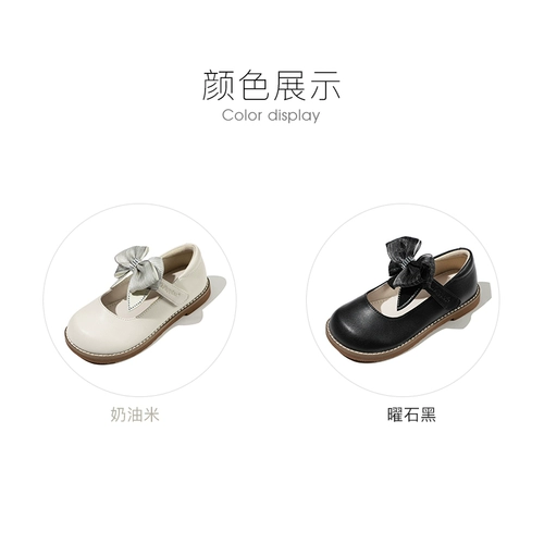 Детская обувь Hush Puppies. Кожаная обувь для девочек Little Kate. Весна и лето 2022. Новые детские туфли принцессы на мягкой подошве. Одинарные туфли для маленьких девочек.