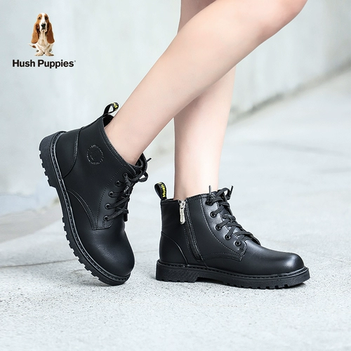 Martens, нескользящие демисезонные утепленные короткие сапоги подходит для мужчин и женщин, коллекция 2021, подходят для подростков