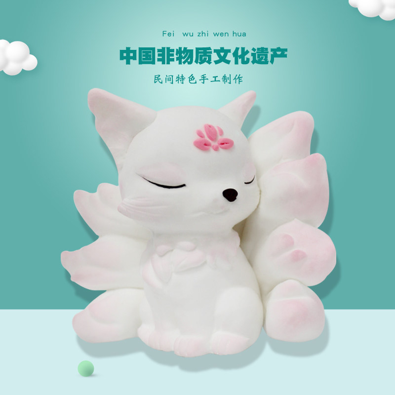 非遗面塑手办手工制作卡通孙悟空哪吒公仔玩偶生日礼物节日礼品