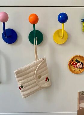 1PC Color Creative Magnetic Hook No Punch Magnetic Hook Kitc